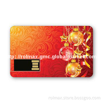 Christmas promotion card